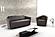 Hotel Black Italian Leather Sofa by J&M Furniture