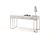 SG02 Modern Office Desk in White High Gloss by J&M Furniture