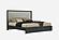 Monte Leone Bedroom Set in Gray by J&M Furniture