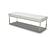 Chelsea Luyx Bench in White by J&M Furniture