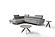 Mood Gray Leather Sectional by J&M Furniture