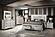 Brickfield Modern Bedroom w/Storage in Silver by J&M Furniture