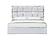 Degas Bed in Silver Gray by J&M Furniture