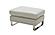 Constantin Ottoman in Light Gray by J&M Furniture