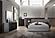 Tribeca Bedroom Set in Gloss Black & Gray by J&M Furniture