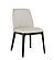 Osaka Leather Chair in Light Grey 820 (Set of 2) by J&M Furniture