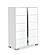 Alice White Queen Bed w/Storage by J&M Furniture
