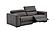 Picasso Leather Loveseat in Dark Grey by J&M Furniture