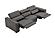 Picasso Leather Sofa in Dark Grey by J&M Furniture