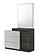 Cube Modern Bedroom Set in Grey & Black by J&M Furniture