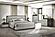 Cube Modern Bedroom Set in Grey & Black by J&M Furniture