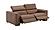 Picasso Leather Loveseat in Caramel by J&M Furniture