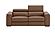 Picasso Leather Loveseat in Caramel by J&M Furniture