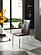 Sydney Chair in Gray & Chrome by J&M Furniture