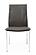 Sydney Chair in Gray & Chrome by J&M Furniture