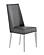 Luxuria Modern Dark Gray Eco-Leather Dining Chair (Set of 2) by J&M Furniture