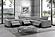 Picasso 6 Pcs Motion Sectional Light Gray by J&M Furniture