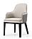 Brunswick Gray Eco-Leather Arm Dining Chair (Set of 2) by J&M Furniture