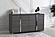 Giulia Bedroom Set in Matte Gray by J&M Furniture