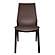 Kent Outdoor White Table With 2 Brown Chairs Dining Set, White/Brown by LeisureMod