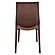Kent Outdoor Dining Set With 2 Chairs in Brown, Brown by LeisureMod