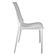 Kent Outdoor Dining Set With 4 Chairs in White, White by LeisureMod