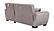Armada Beige/Cream PU Flair Arms w/Walnut Legs Sectional by Kilim Furniture