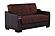 Uptown Brown Loveseat Sleeper by Kilim Furniture