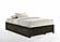 Basic Dark Chocolate Platform Bed by Night & Day Furniture