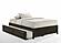 Basic Dark Chocolate Platform Bed by Night & Day Furniture