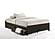 Basic Dark Chocolate Platform Bed by Night & Day Furniture