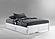 Basic White Platform Bed by Night & Day Furniture