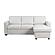 Serta&reg; Kensington Convertible Sofa with Reversible Chaise in Ivory by Lifestyle