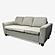 Sealy Kevin Queen Sofa Bed in Laurent Smoke