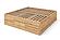 Captains Bed with Double Layer Drawers - King Size - Eco-Friendly Solid Beech Wood by Comfort Pure