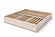 Captains Bed with Single Layer Drawers - King Size - Eco-Friendly Solid Beech Wood by Comfort Pure