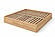 Captains Bed with Single Layer Drawers - King Size - Eco-Friendly Solid Beech Wood by Comfort Pure