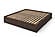 Captains Bed with Single Layer Drawers - King Size - Eco-Friendly Solid Beech Wood by Comfort Pure