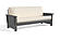 Futon Frame - Front-Closing Eco-Friendly Hardwood - Libra Gray by Comfort Pure