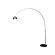 Arco Mid-Century Modern Arched Floor Lamp 75.6