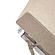 Chelsea Modern Outdoor Weathered Grey Chaise Lounge Chair w/Cushions - Beige by LeisureMod