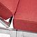 Chelsea Modern Outdoor Weathered Grey Chaise Lounge Chair w/Cushions - Red (Set of 2) by LeisureMod