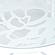 Devon Mid-Century Modern 7-Piece Aluminum Outdoor Patio Dining Set w/Tempered Glass Top, Table & 6 Arm Chairs - White by Leisure