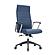 Hilton Modern High-Back Leather Office Chair - Navy Blue by LeisureMod