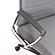 Hilton Modern High-Back Leather Office Chair - Grey by LeisureMod