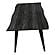Lawrence 7-Piece Acrylic Folding Dining Chair & Rectangular Dining Table Set - Rose Pink by Leisuremod