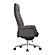 Summit Series Tall Office Chair in Grey Leather by Leisuremod