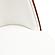 Tule Mid-Century Modern Fabric Dining Side Chair - Walnut/White by Leisuremod