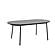 Tule 9-Piece Dining Set in Steel Frame w/8 Dining Chairs & 83