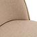 Tule Mid-Century Modern Dining Side Chair w/Velvet Seat & White Powder-Coated Steel Frame, (Set of 4) - Natural Wood/Brown by Le